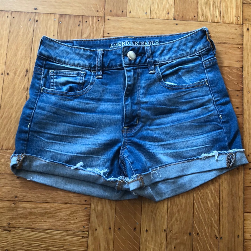 American eagle denim shorts